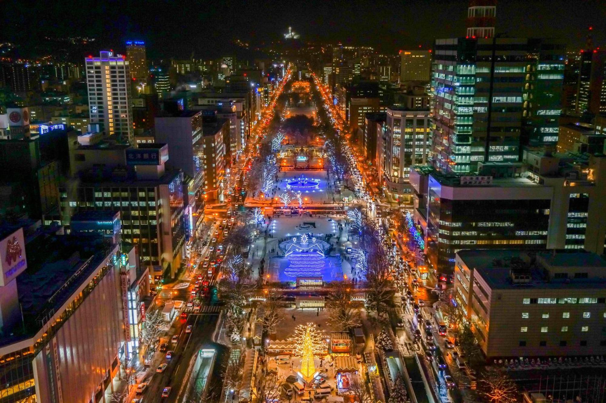 Hotel Sho Sapporo Exterior foto